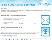 Tablet Screenshot of cloud.jordandistrict.org